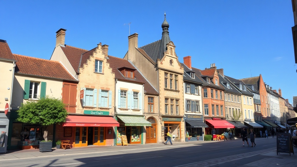 Place du centre-ville de Mont-de-Marsan — préfecture et cœur commercial des Landes